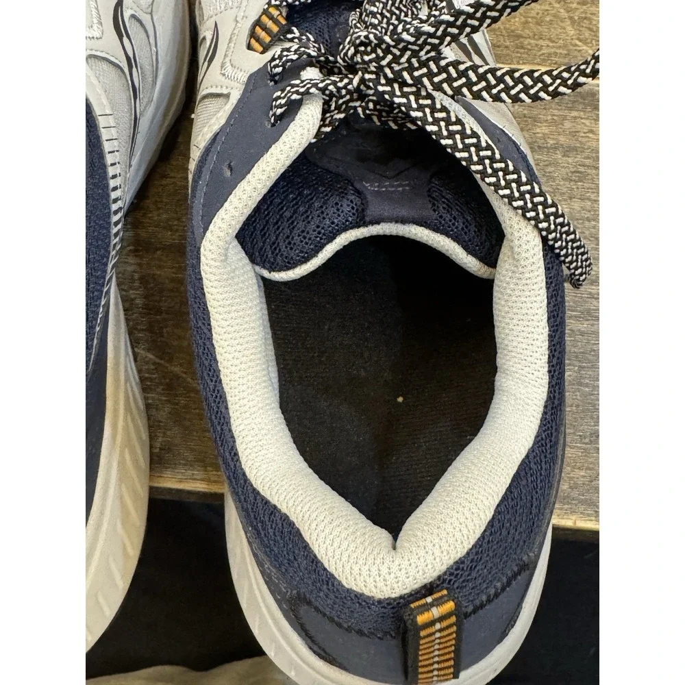 Saucony Excursion TR16 Mens Size 11.5 W Running Shoes Sneaker Gray Blue Tried On